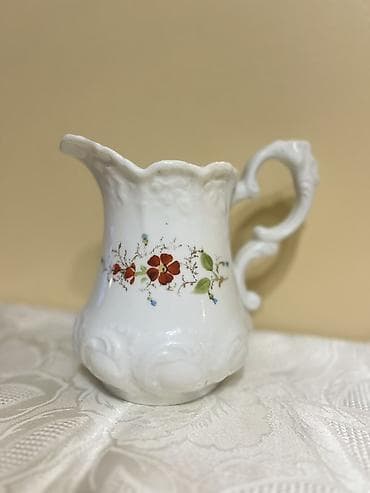 Baranovka “K & G” damğalı porselen süd/qaymaq qabı / güldan