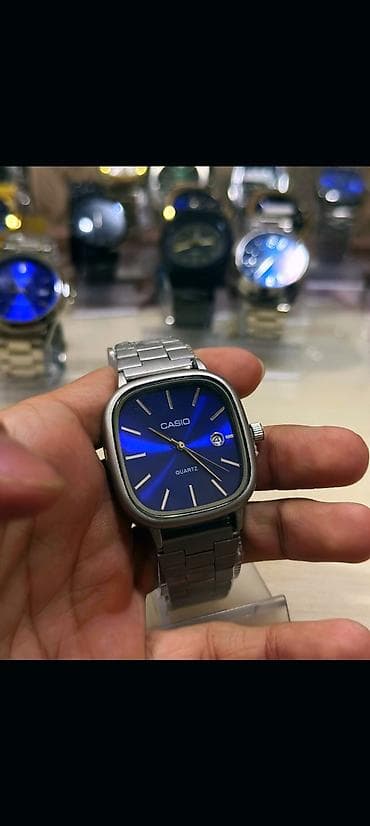 polad qolbaq: Qol saatı, Tissot, rəng - Mavi — 4