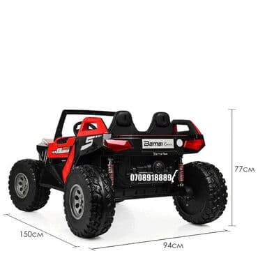 işlənmiş uşaq masinlari: İki nəfərlik uşaq maşını clash challenger qara (ağ, qırmızı) 4 — 3