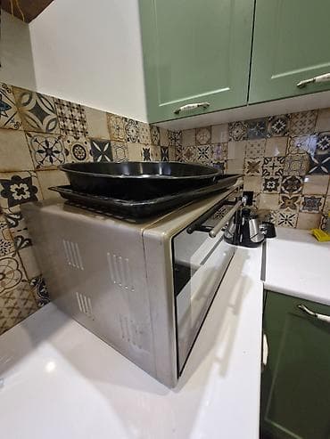 stol usdu qaz: Duxovka Elektrik, rəng - Qara, Ayrıca dayanan — 4