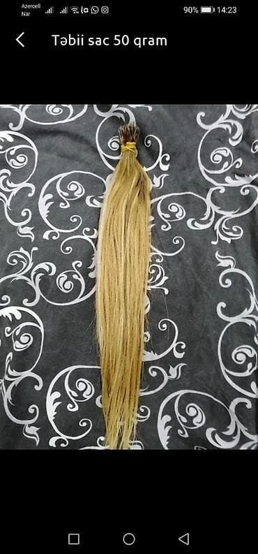 Təbii sac 50 qram