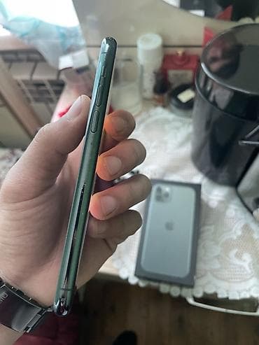 iphone 8 pilus: IPhone 11 Pro, 256 GB, Matte Midnight Green, Face ID — 6