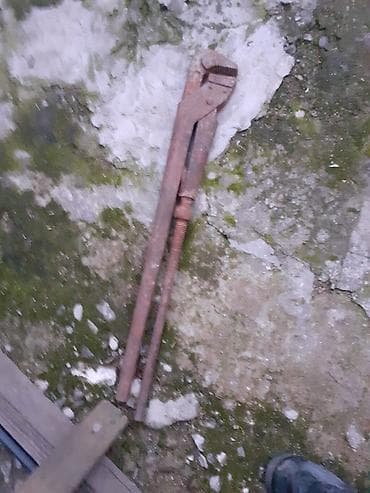 su cəni 5 tonluq: Ağır tip boru açarı (gaz açarı) - Ölçü: təxminən 60–70 sm uzunluq — 2
