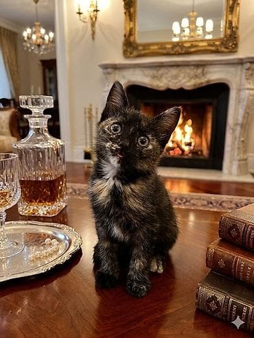 cins pişik: Dişi, Yaxşı əllərə, Ünvandan götürmə — 1