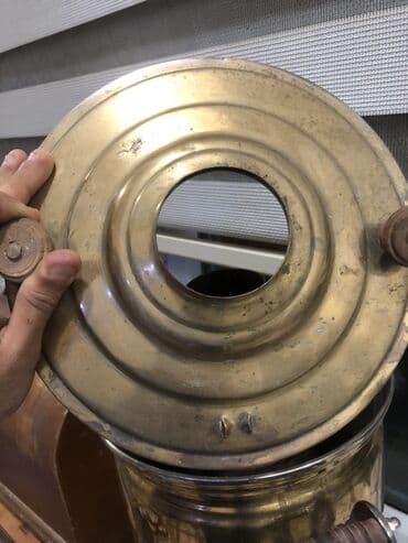 Blenderlər: Məhsul: Mis samovar (kömür/odunla işləyən) Təsvir: - Korpus: Tam mis — 1