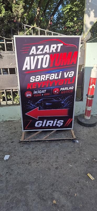 reklam cap: Təkərli tormozlu reklam stendlərinin hazırlanması — 2
