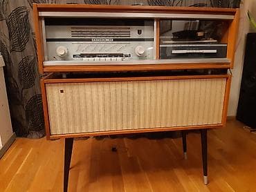 retro gramofon: Estoniya 4 . her şeyi işləkdir super Vəziyyətdədir Vintage — 5