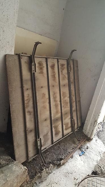 Təmir və tikinti: Metal karkaslı taxta qapı paneli - Material: qalın faner/taxta lövhə — 3