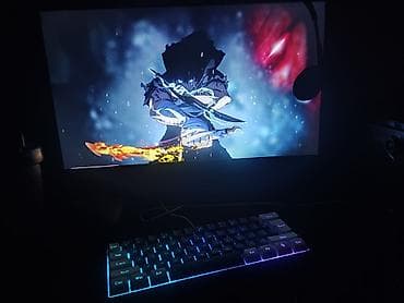 klaviatura 60: Salam Aleyküm tam dest Gaming kompüter seti. 200HZ MONITOR 24 DUYUM — 2