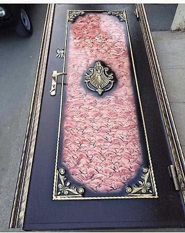 Döşəmə: Metall seyf qapılar – dekorativ naxışlı, möhkəm konstruksiya Məhsulun — 8