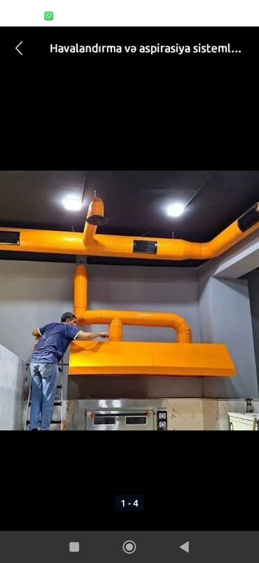 Металлоискатели: Havalandırma və aspirasiya sistemlərinin layihələndirilməsi, istehsalı — 1