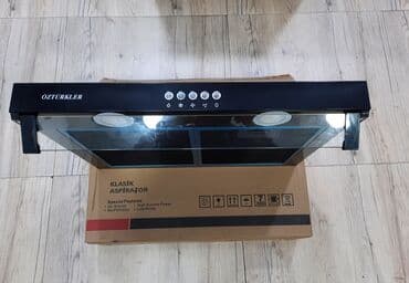 aspiratör: Aspirator Öztürklər, rəng - Qara, Yeni — 5