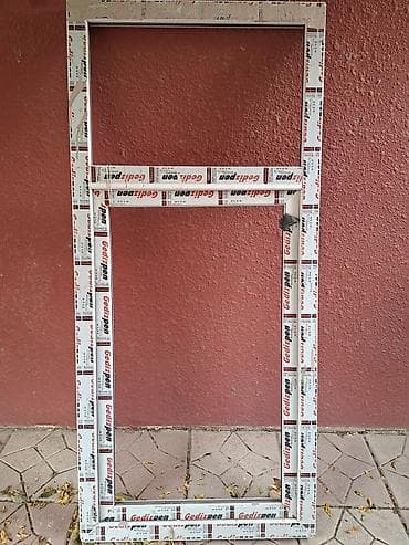 plasdik qapi pencere: PVC pəncərə çərçivəsi – Gedizpen profili - Material: PVC (Gedizpen — 2