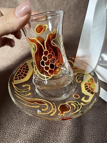 çay serviz: Çay dəsti, Şüşə, 1 nəfərlik — 2