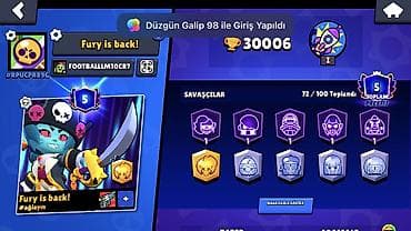 imzalı top: Brawl Stars hesabı – yüksək trofeyli və zəngin kolleksiya - Ümumi — 1