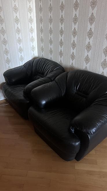 Kreslolar: İşlənmiş, Kreslo, Süni dəri, Kredit yoxdur, Çatdırılma yoxdur — 2