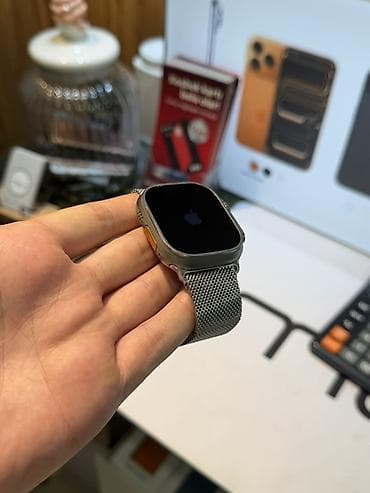 Smart saatlar: Smart saat, Apple, Sensor ekran, rəng - Gümüşü — 4