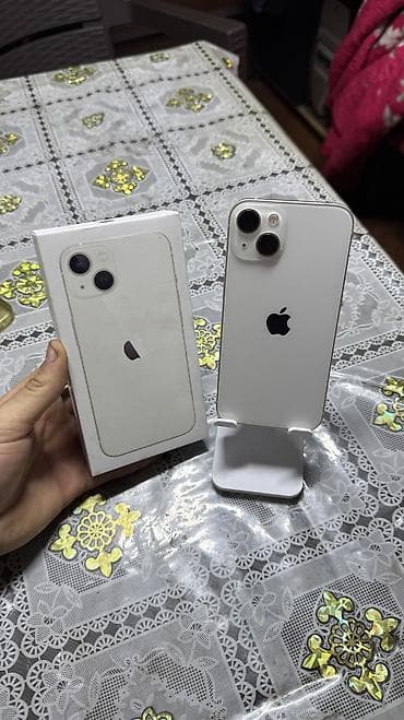 iphone 13 pto: IPhone 13, 128 GB, Ağ, Face ID, Sənədlərlə — 1