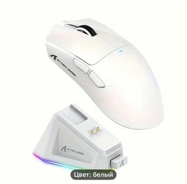 Attack Shark x11 markalı, ağ rəngdə . Ergonomik dizaynı uzun müddət