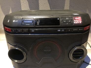 LG portativ audio sistemi - Güc: 220W RMS - Girişlər: USB port