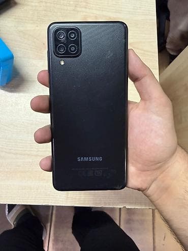 infinix note 12: Samsung Galaxy A12, 32 GB, rəng - Qara, İki sim kartlı — 1