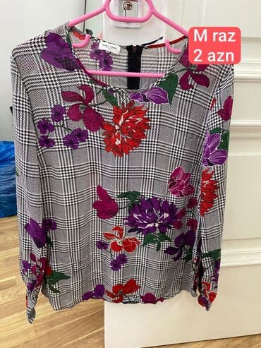 ketan dest: Qadın geyimləri dəsti – müxtəlif ölçülər 1) Qara bluz - Brend: Amisu — 17