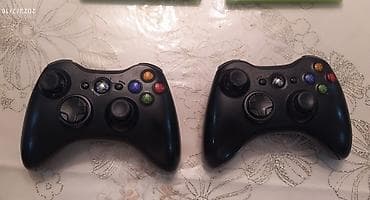 işlənmiş monitor: Satılır XBox360.Yaxşı vəziyyətdədi,2 ədəd pultu,daxildə 60 oyun — 4