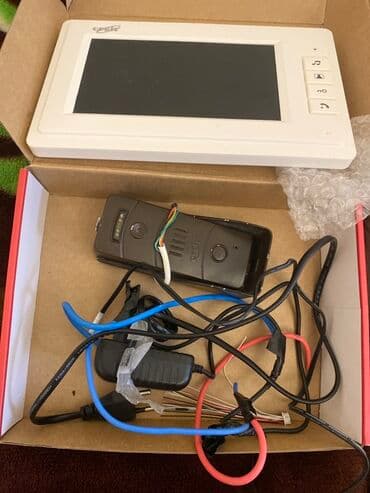 видеодомофон commax dpv 4hp: Video domofon dəsti Xüsusiyyətlər: - Daxili monitor: ağ korpuslu, yan — 1