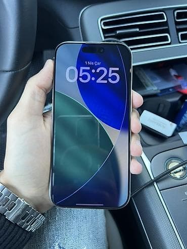 IPhone 16 Pro, 256 GB, Natural Titanium, Zəmanət, Simsiz şarj, Face ID