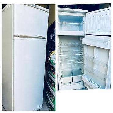 İkiqapılı məişət soyuducusu - Üst kameralı dondurucu, alt kameralı