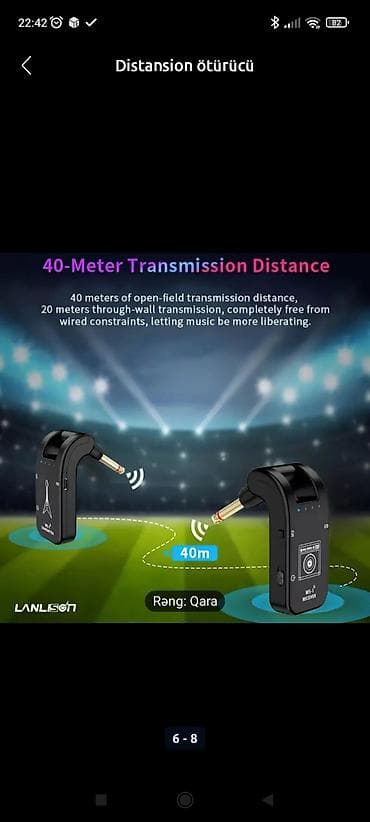 ses dinleyici: Yeni Simsiz (Bluetooth) Mikrofon Ünvandan götürmə — 6