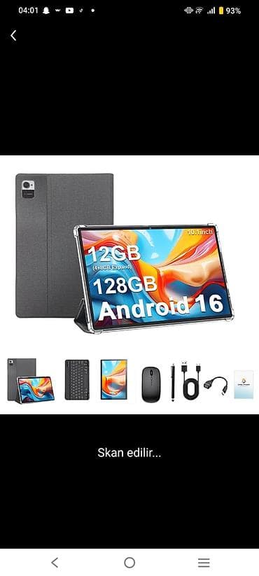 📱 Planşet 10.1" Android 16 – 12GB RAM / 128GB | Tam Komplekt 💥