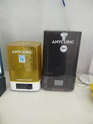 tablet ikinci el: 3D printer Anycubic photon mono 4 ve yuma qurutma aparatı ilə birge — 1