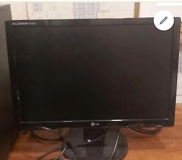 Masaüstü kompüterlər və iş stansiyaları: LG Flatron monitor - Model: LG Flatron (ekranda “FLATRON” və LG — 1