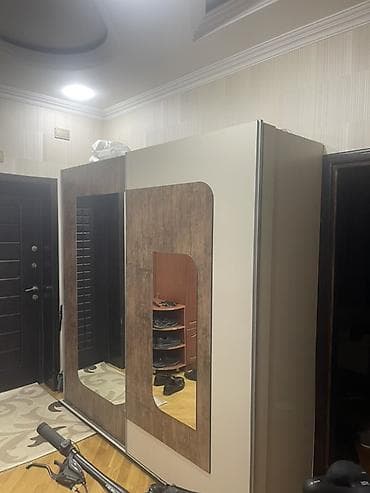 Mebel dəsti: sürgülü şkaf və otaq qapıları - Sürgülü şkaf: İki — 2