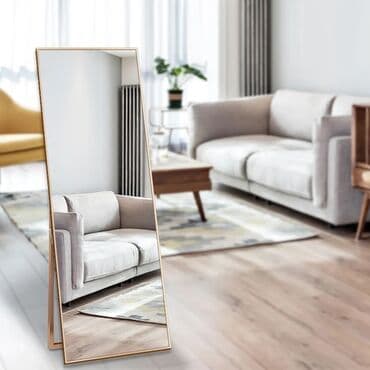 Güzgülər: Güzgü Döşəmə üstü, Kvadrat, Sadə, Çərçivə ilə — 4