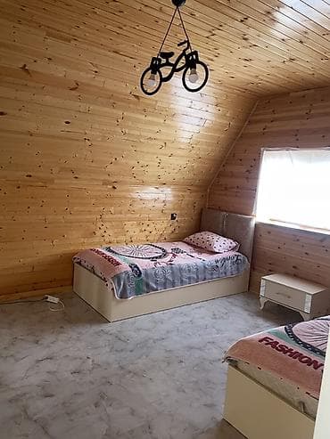 yevlaxda ev: Ağac interyerli, geniş və işıqlı bağ evi icarəyə təqdim olunur — 7