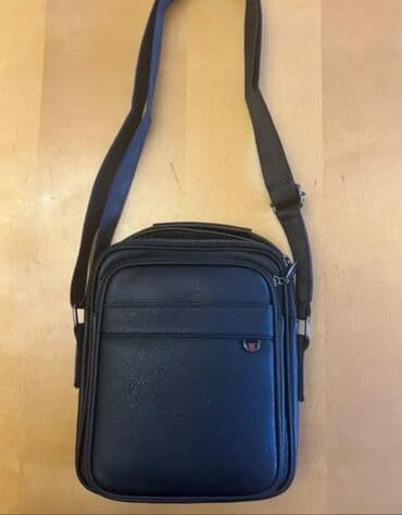 Printerlər: Qara çiyin çantası – kompakt və gündəlik istifadə üçün praktik model — 3