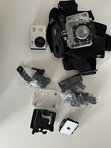 Hamısı bir yerde satılır 5 aydır istifade olunub 4K Aksiyon Kamera