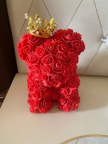 nişan xoncaları bəzədilməsi: Satilirlar endieim olub.Mişka 20m .Gul buket 20m .Gelin gul 30m — 1