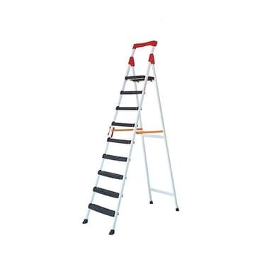 dəmir nərdivan qiyməti: Alüminium qatlanan pilləkən – geniş addımlı, yüngül və dayanıqlı - — 7