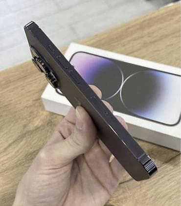 IPhone 14 Pro, 128 GB, Deep Purple, Zəmanət, Barmaq izi, Face ID