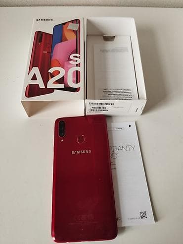 2 el telefon samsung ucuz: Samsung Galaxy A20s, 32 GB, rəng - Qırmızı — 10