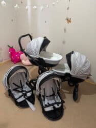 Oyuncaqlar: Rəxşəndə🦋 Əkiz kalyaskası satılır. Qiymət 210 manat. Bebetto — 1