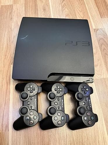 ipone 8 plus: Sony PlayStation 3 (PS3) Slim oyun konsolu dəsti. oyunlar call of duty — 1