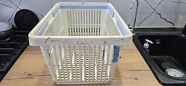 rezin slank: Plastik çoxməqsədli səbət - Material: qalın, möhkəm plastik - Rəng — 4