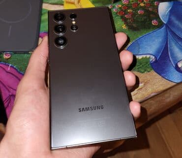 Fly: Samsung Galaxy S24 Ultra, 256 ГБ, цвет - Черный, Битый — 2