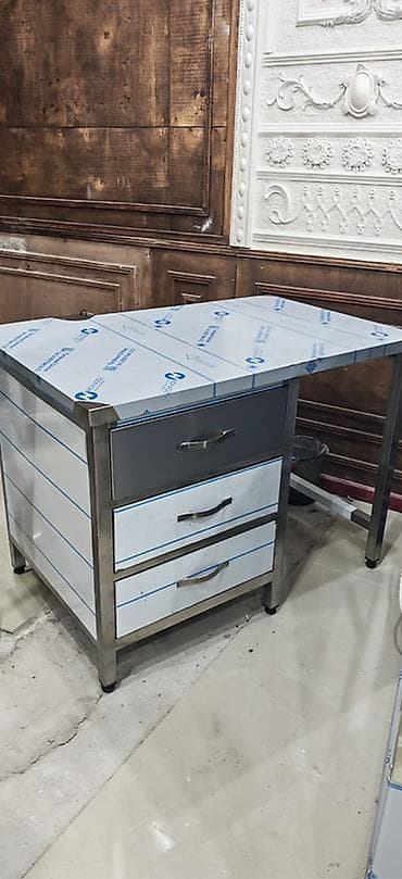 kitchen: 🔷 Paslanmaz Polad Çalışma Masaları və Dəzgahlar 🔷 Mətbəxiniz üçün həm — 4