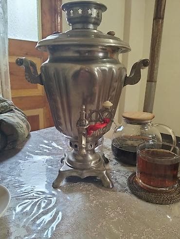 Baklar və çənlər: İşlənmiş Od Samovar, 2 l, Ünvandan götürmə — 4