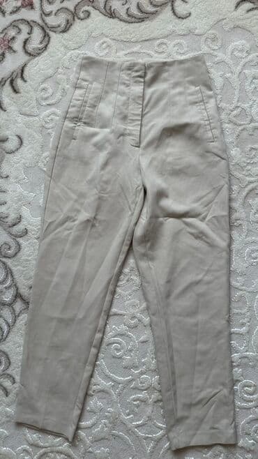 şalvar modelleri 2022: Şalvar, Zara, S, rəng - Bej — 1